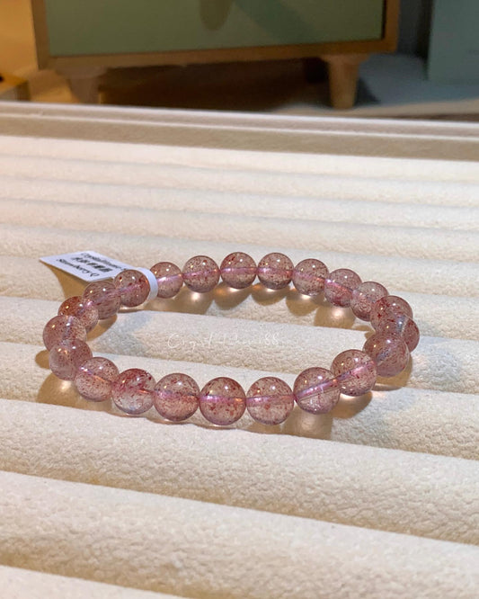 水体草莓晶 Strawberry Quartz（S36）