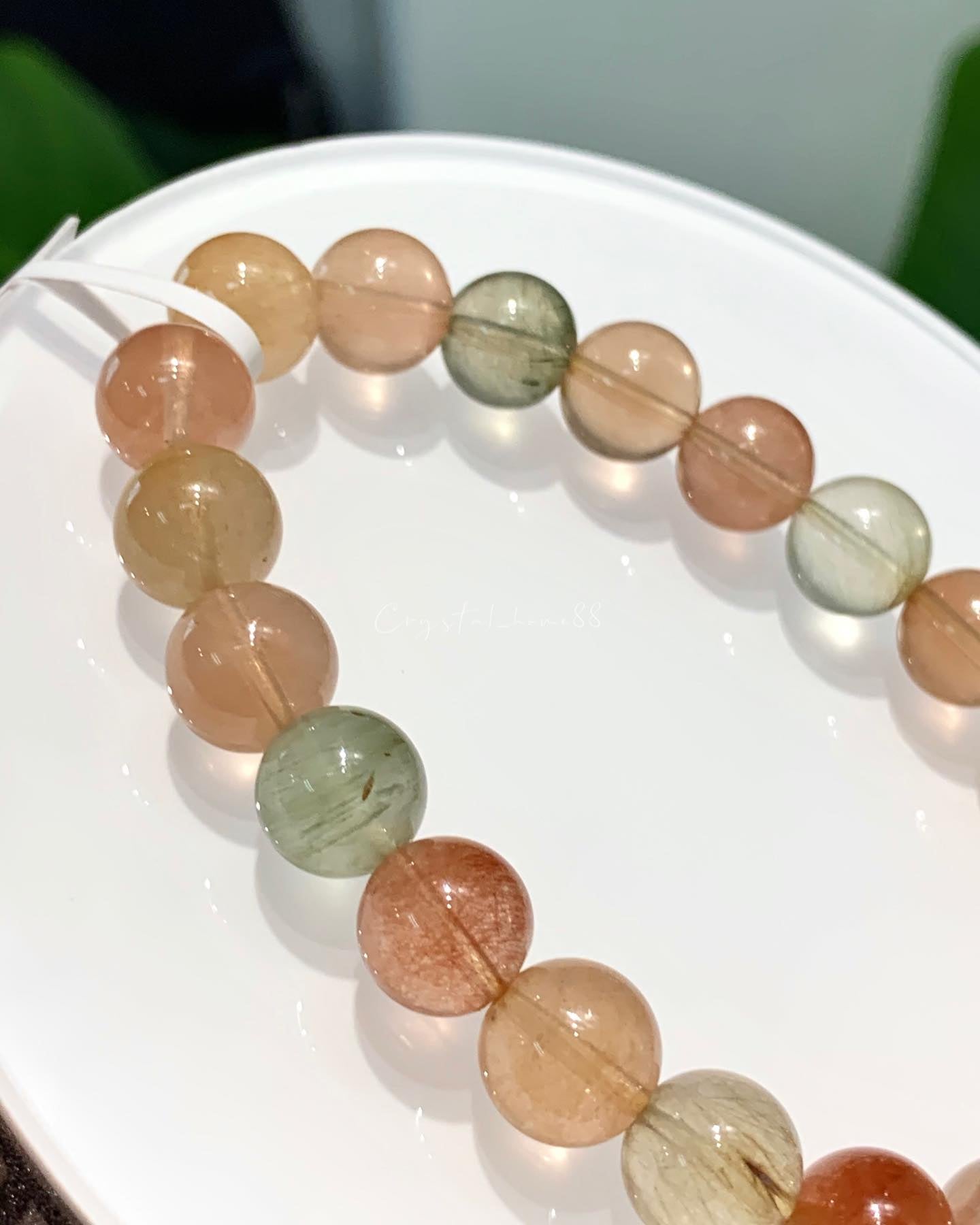 彩兔毛 Rainbow Rutilated Quartz