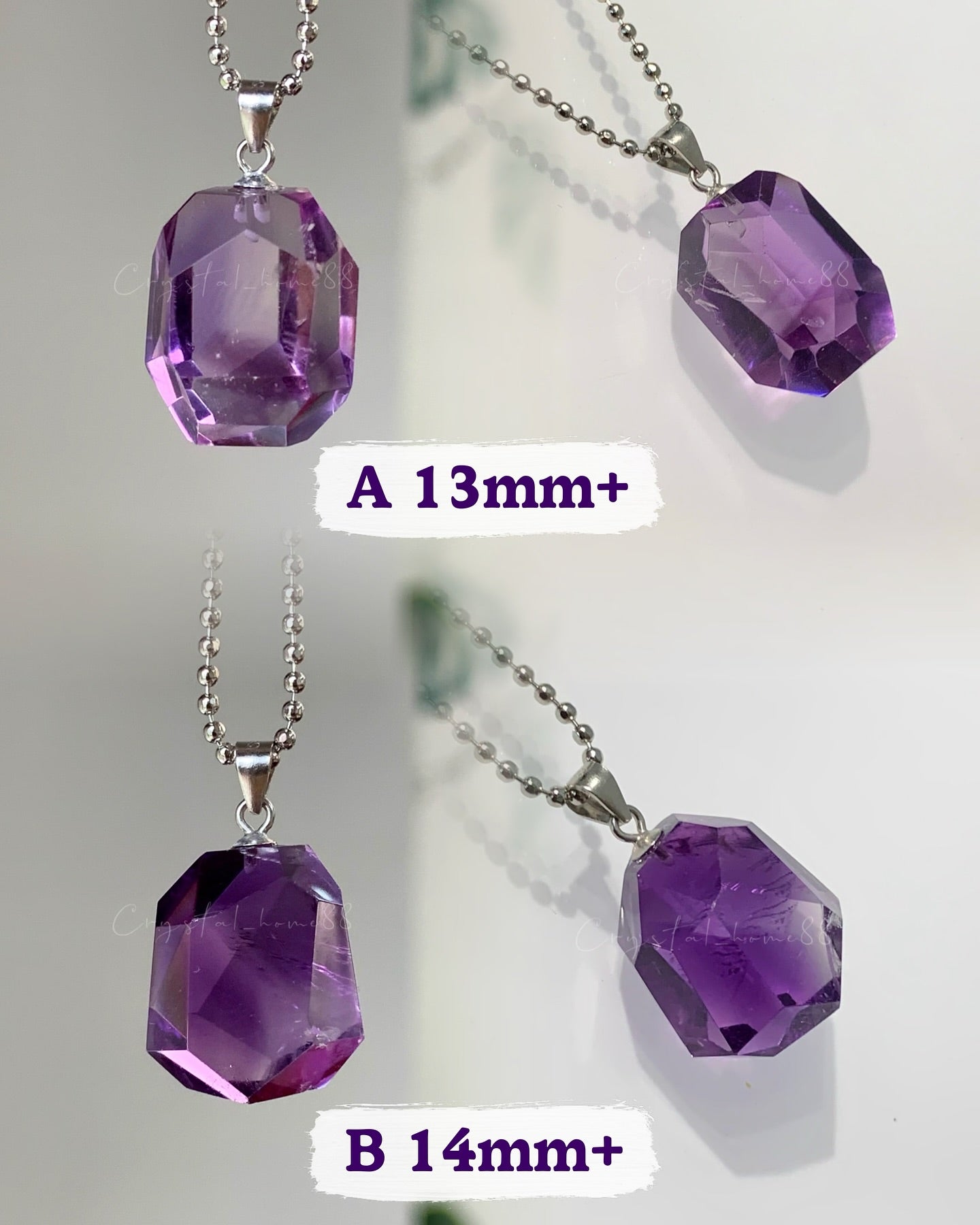 巴西紫晶吊坠 Brazil Amethyst