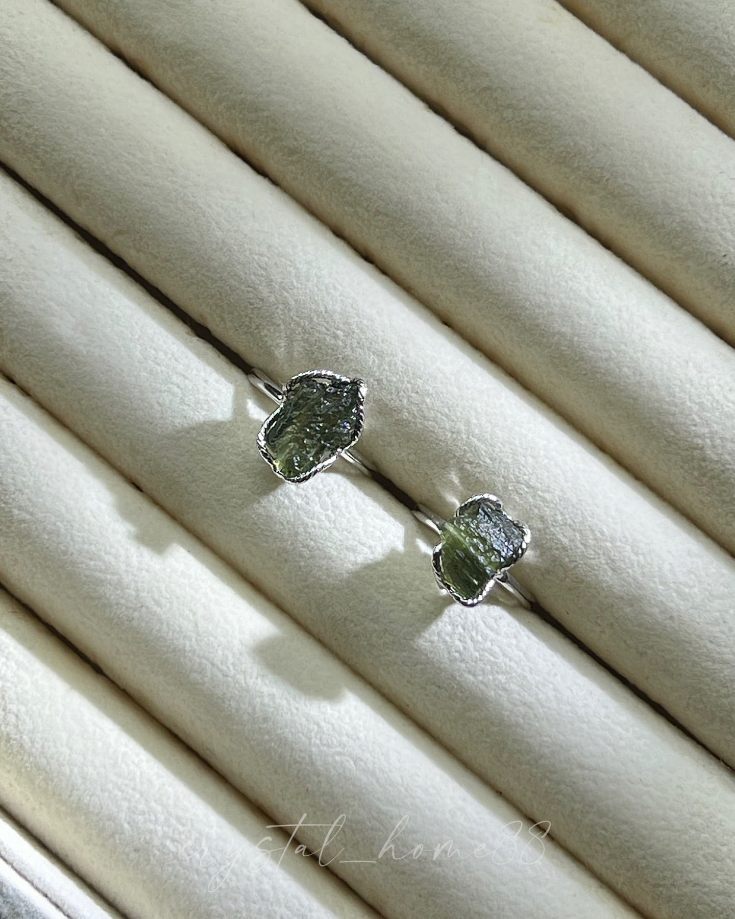 捷克陨石戒指 Moldavite（M24）